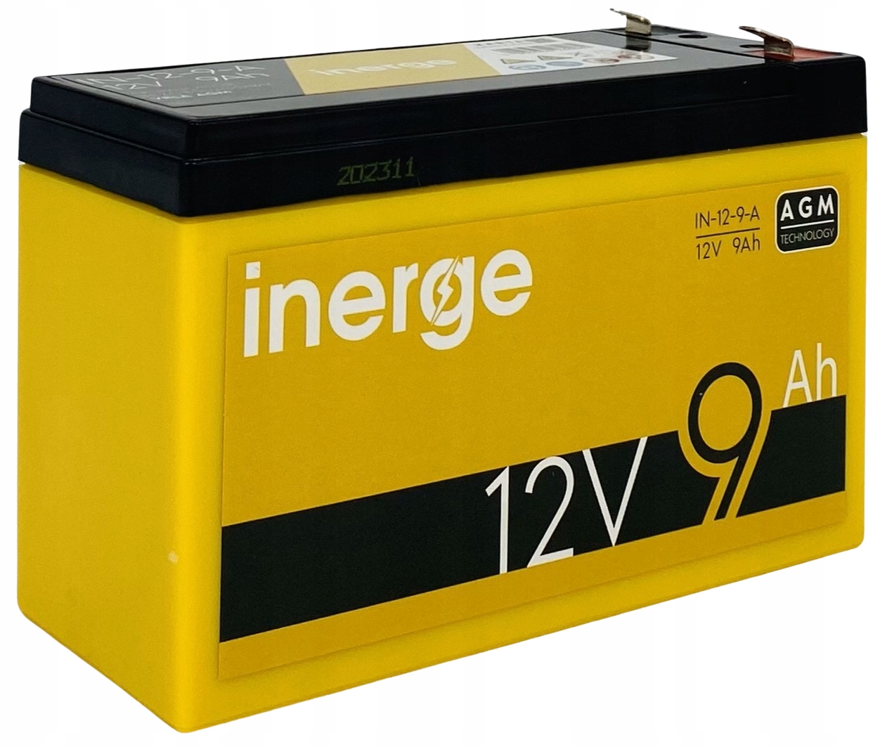 Akumulátor Inerge IN-12-9-A 12 V 9 Ah